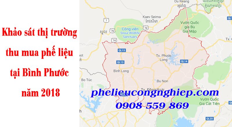  Khảo sát thị trường thu mua phế liệu tại Bình Phước năm 2018